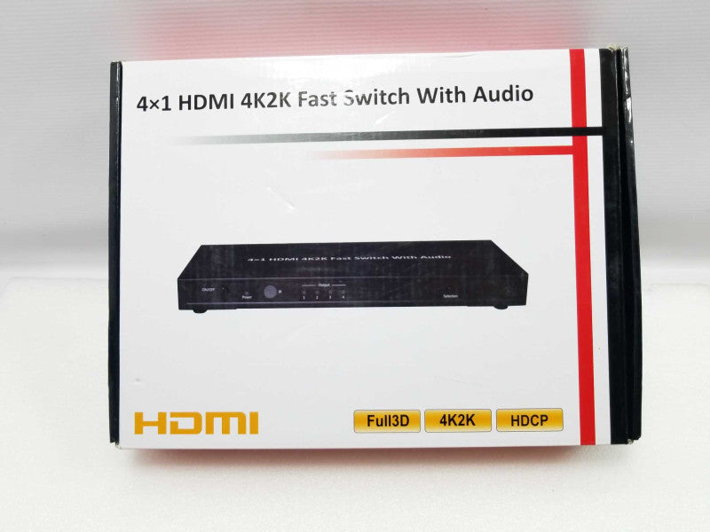 Bytecc HMMSS402K 4x2 HDMI 4K2K Matrix Fast Switch with Audio, \\"QTY\\" ~