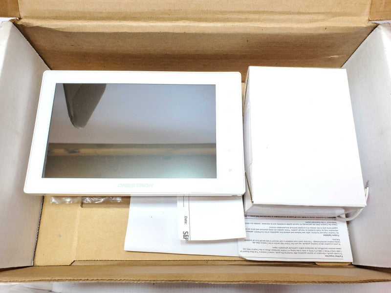 Crestron TSW-750-W-S 7-inch White Touch Screen, Factory reset _