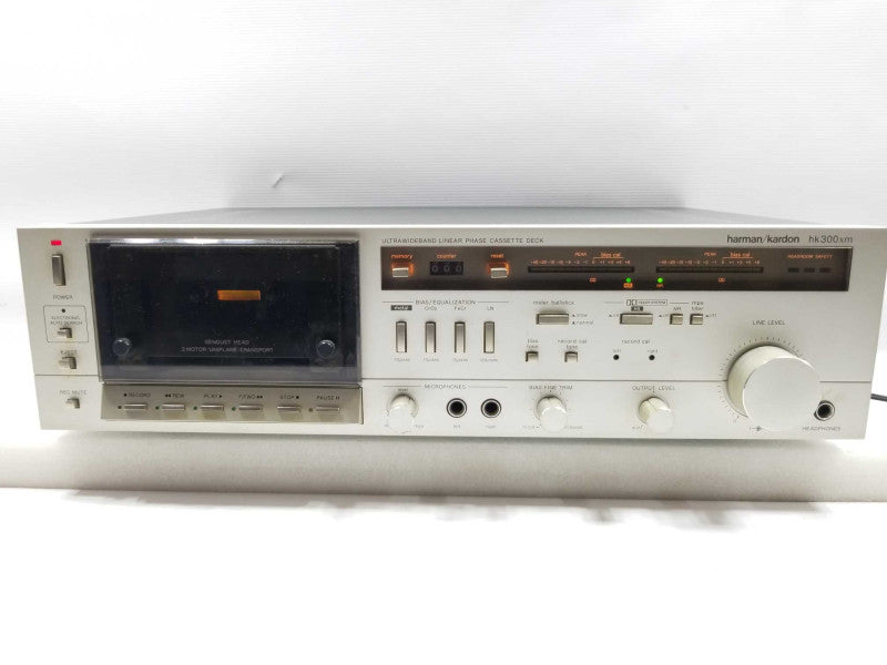 Harman/Kardon HK300xm Ultra Wideband Linear Phase Cassette Deck ~