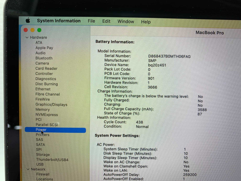 MacBook Pro 13-inch 2017 with i5 CPU 16GB RAM & 256GB Storage  -