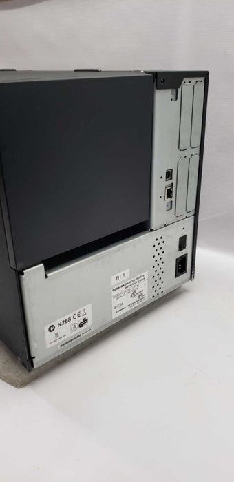 Toshiba Barcode Printer B-EX4T2-GS12-QM-R Label Printer / see notes #