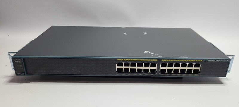 Cisco Catalyst WS-C2960-24-S 24 Port Fast Ethernet 10/100 Managed Switch $