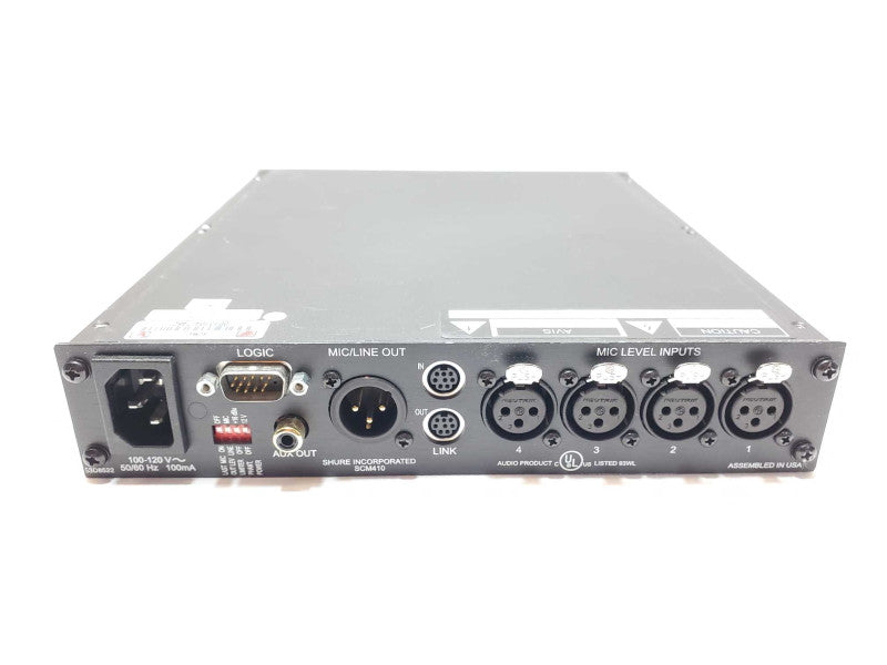Shure SCM410 Four Channel Automatic Mixer _