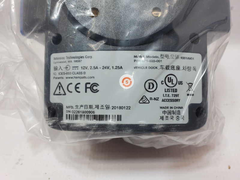 Open-Box INTERMEC CK70/71 1001AV01 871-035-001 VEHICLE DOCK CHARGER _