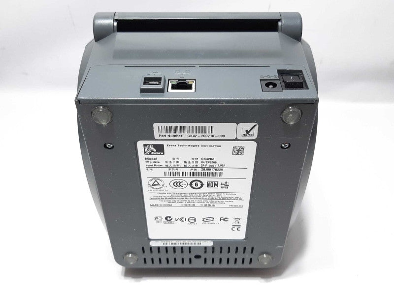 ZEBRA GK420d Thermal Label Printer P/N GK42-200210-000 +