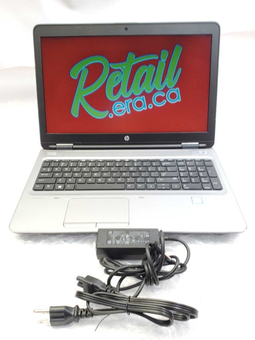 HP ProBook 650 G2 Intel i5-6200U @ 2.30 GHz 4GB RAM 465GB HDD w/ Adapter )