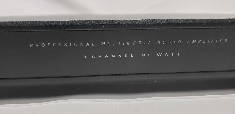 Crestron Qm-amp3x80mm 80w 3 Channel Multimedia Audio Amplifier #