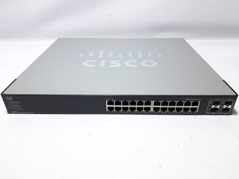 Cisco Linksys SGE2000P 24-Port Gigabit PoE Ethernet Managed Switch +