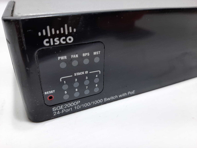Cisco Linksys SGE2000P 24-Port Gigabit PoE Ethernet Managed Switch +