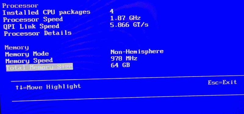 IBM System X3950 X5 4x Xeon E7530 1.87GHz 64GB RAM 7x 73GB 2.5\\" 2xPSU  $