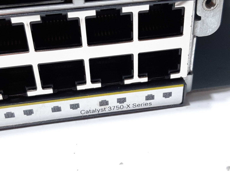 Cisco Catalyst WS-C3750X-24 24-Port Gigabit Ethernet Switch +