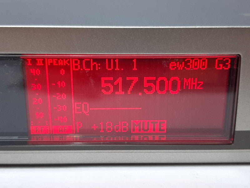 SENNHEISER EW 300 G3 516-558 MHz True Diversity Receiver +