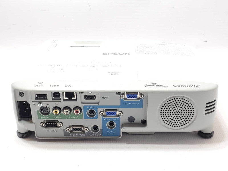 Epson PowerLite X27 Projector H692A, HDMI, 768 Lamp Hours _
