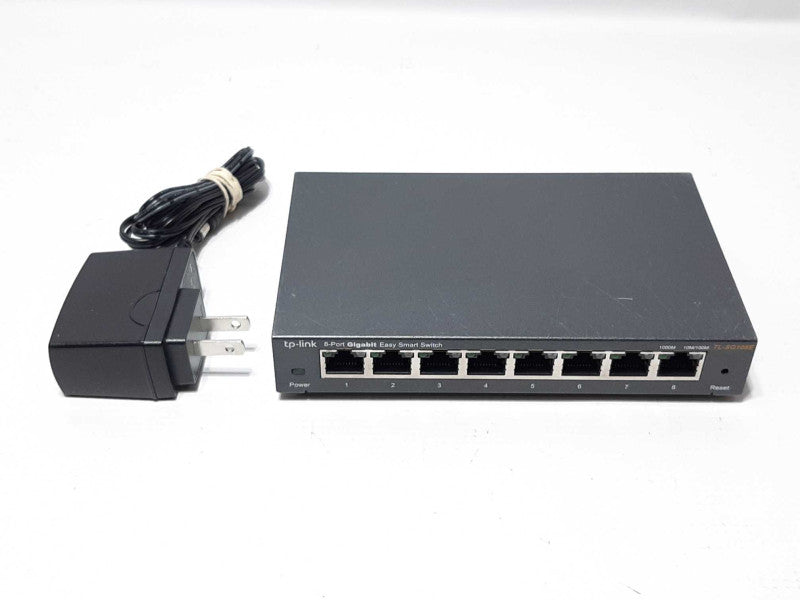 TP-Link TL-SG108E 8-Port Gigabit Easy Smart Switch +