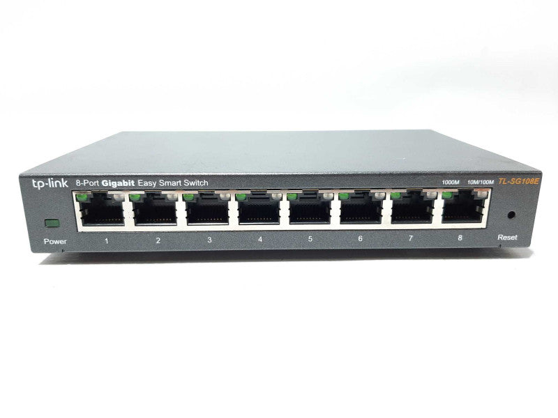 TP-Link TL-SG108E 8-Port Gigabit Easy Smart Switch +
