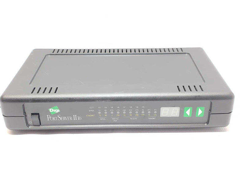 Digi 50000309-02 PortServer II16 16-Port, No Power adapter, Untested, AS-IS _