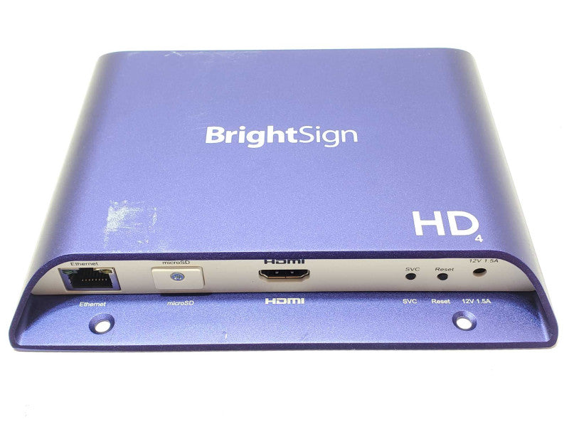 BrightSign HD224 Standard Input; Output Digital Media _