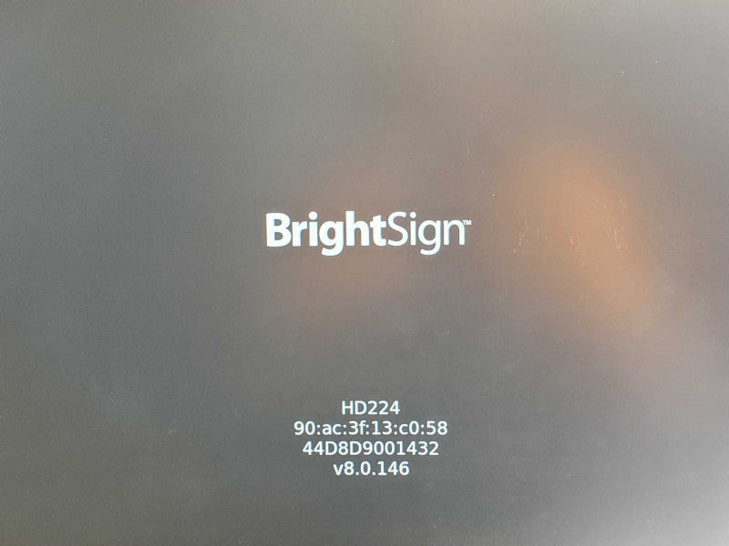 BrightSign HD224 Standard Input; Output Digital Media _