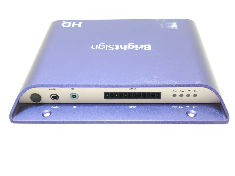 BrightSign HD224 Standard Input; Output Digital Media _