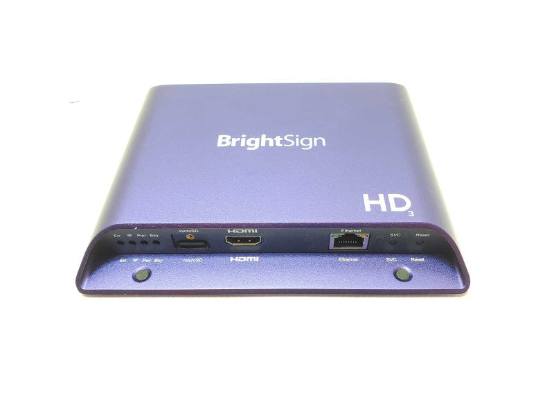 BrightSign HD223 Full HD Standard I/O Wi-Fi, No Antenna/Power adapter _