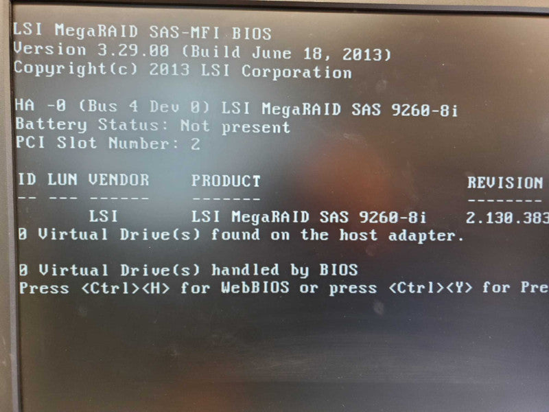 Lenovo ThinkServer RD530 2x E5-2640 @ 2.5 GHz 32GB 8x 2.5\\" No HDD LSI 9260-8i (