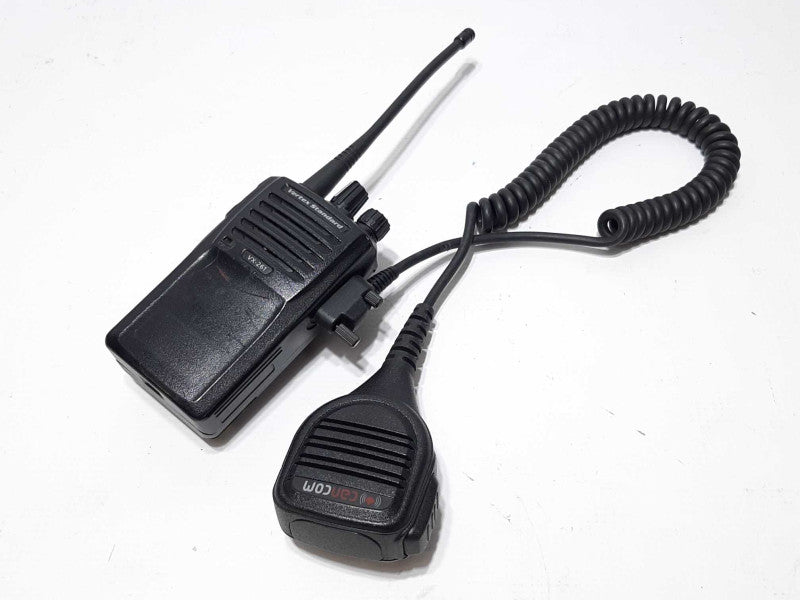 Vertex Standard VX-261-G6-5 UHF 16-Channel Two Way Radio w/ XSM1-V2 +