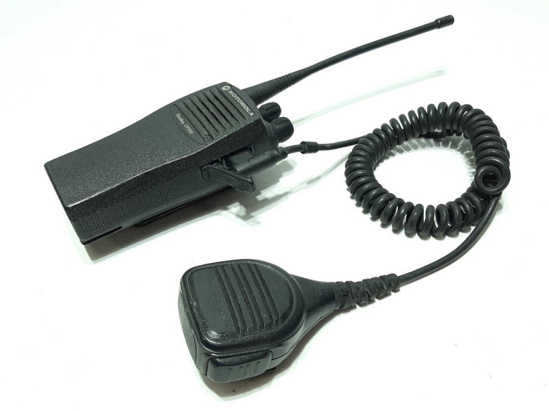 Motorola Radius CP200 UHF Radio AAH50RDC9AA1AN w/ Speaker Microphone +