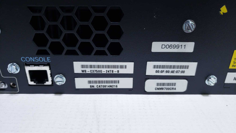 Cisco WS-C3750G-24TS-S 24 Gigabit Port Layer 3 Switch [