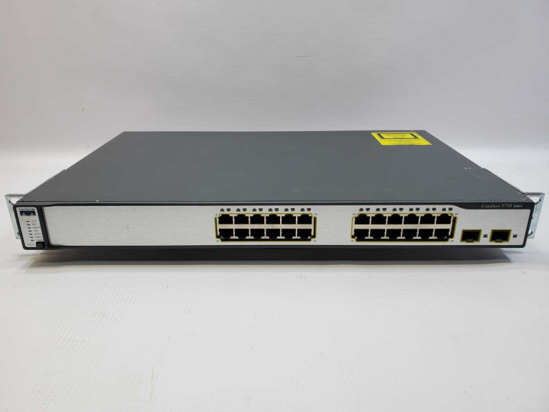 Cisco Catalyst (WS-C3750-24TS-S) 24-Ports Rack-Mountable Switch Managed (