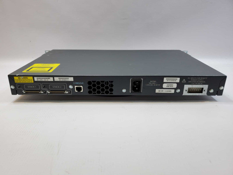 Cisco Catalyst (WS-C3750-24TS-S) 24-Ports Rack-Mountable Switch Managed (
