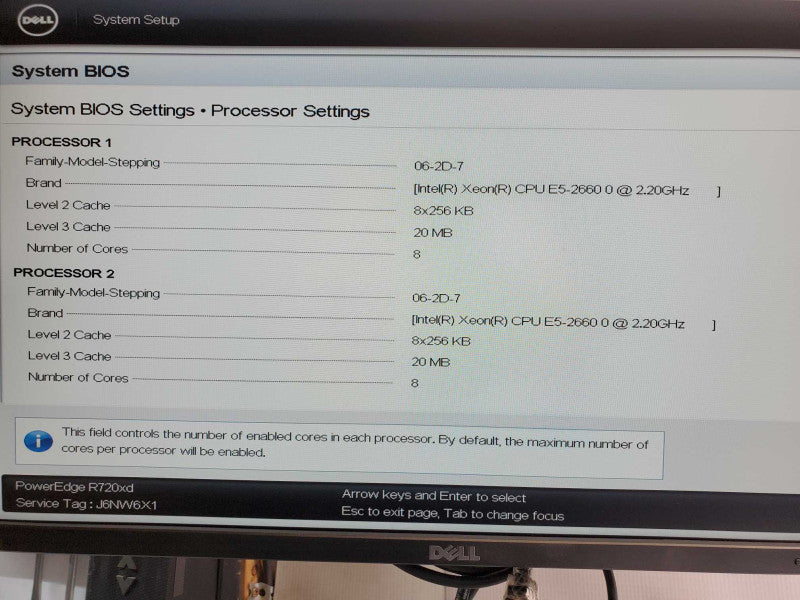 Dell PE R720xd, 2x Xeon E5-2666 2.2GHz, 256GB RAM, 2x PSU, H710p Mini, 2.5\\" _