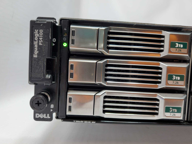 Dell EquaILogic PS4100 12Bay 3.5\\" NAS w/ 12x HDD Caddies, 2x Controller, 2xPSU _