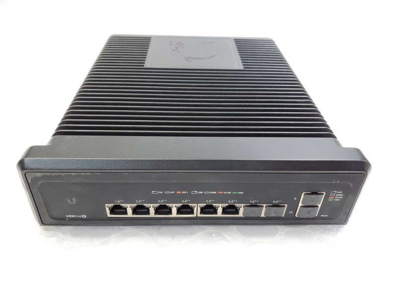 Ubiquiti UniFi Industrial Switch USW-Industrial 10 GbE RJ45 w/ 8x PoE++_ AS-IS )