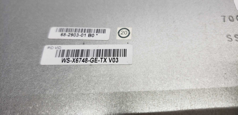 WS-X6748-GE-TX Cisco Catalyst 6500 48Port 1G RJ45 Switch Module  #