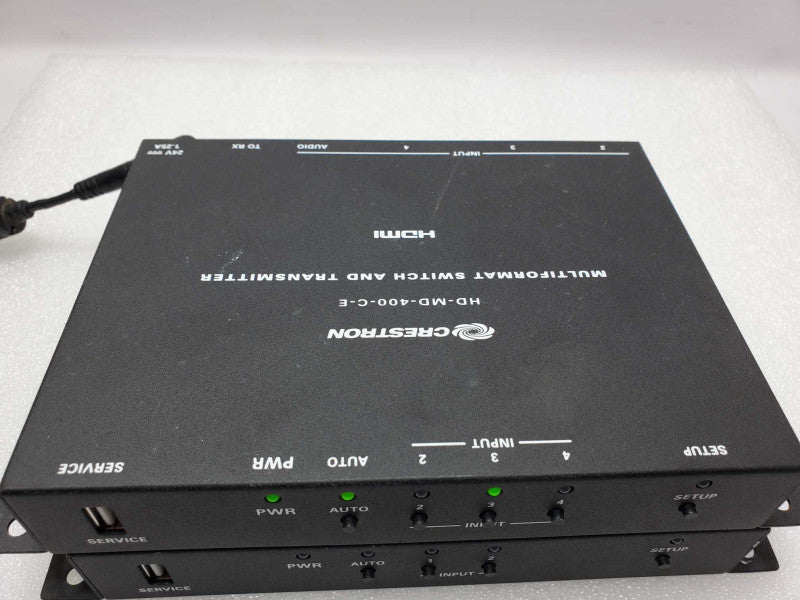Crestron HD-MD-400-C-E Multi Format Switch Transmitter and Receive _