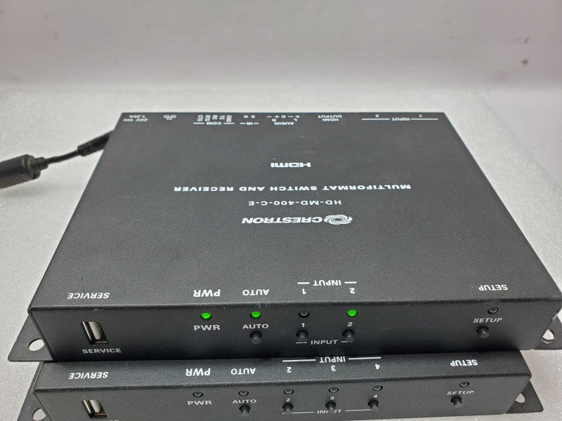 Crestron HD-MD-400-C-E Multi Format Switch Transmitter and Receive _
