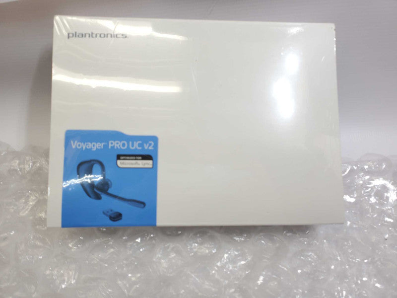 Brand New Plantronics Voyager PRO UC v2 Bluetooth Headset w/ seal )