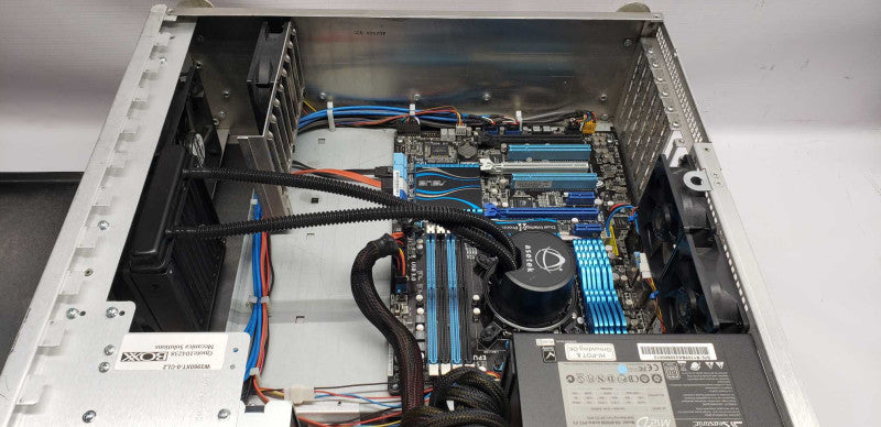 custom PC Barebone / p8p67 deluxe motherboard / no ram / no cpu / read #