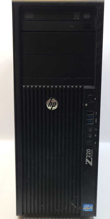 HP Z220 Xeon E3-1240 V2 @3.4GHz 8GB RAM Nvidia Quadro 410 512MB NO HDD NO OS $