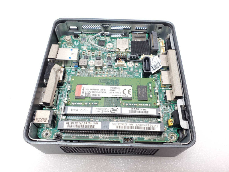 Intel NUC Mini PC, Core I3-8109U 3.0GHz, 4GB DDR4, No SSD, No Power Adapter _