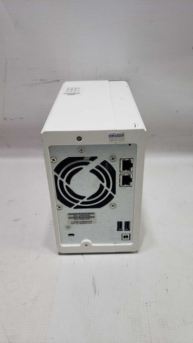 QNAP TS-231P NAS, two empty disk bays, no hdd caddies, untested [