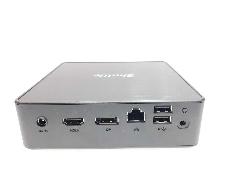 Shuttle Mini PC, Celeron 3855U 1.6GHz, 2GB RAM, 120GB HDD, No Power Adapter _