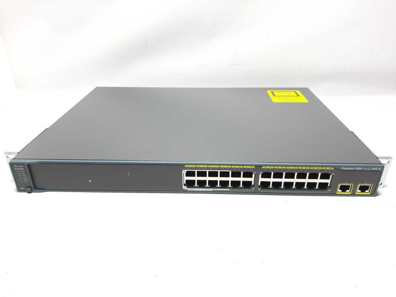 Cisco Catalyst 2960 PoE-8 Ethernet Switch WS-C2960-24LT-L +