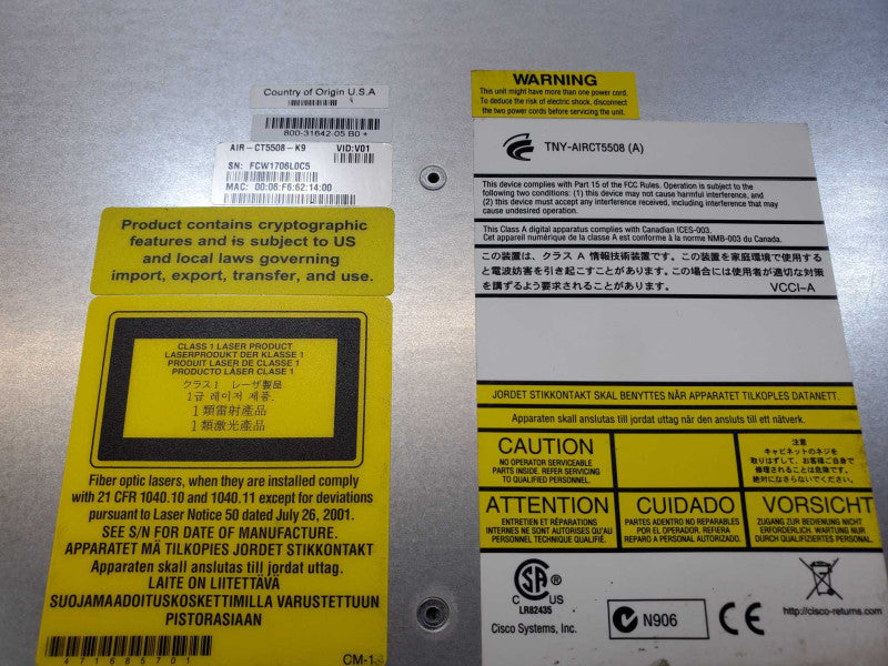 Cisco Air-CT5508-K9 Wireless Controller  (