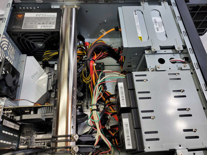 Custom PC ASUS Prime Z370-A II i7-8700 3.2GHz 2GRAM GTX-1060 No HDD For Parts )