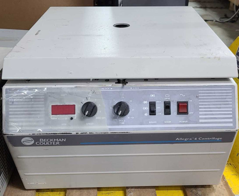 Beckman Allegra 6 Centrifuge  $