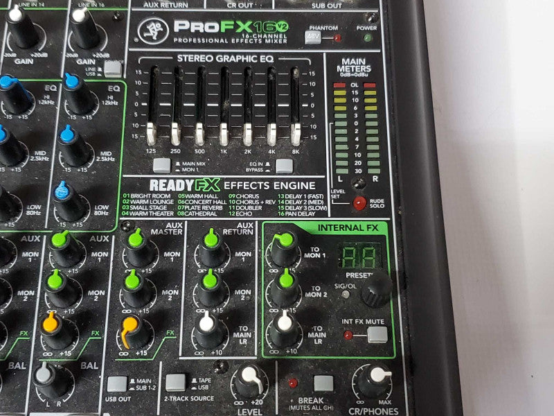 Mackie ProFX16 v2 16-channel Professional Effects Mixer (AS-IS) |