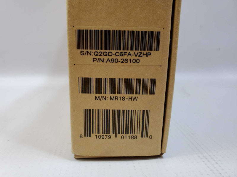 Meraki Mr18 Cloud Managed Wifi AP With Wall Mount *Claimed* (