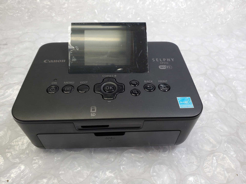 Canon Selphy CP910 Photo Printer w/ Power Adapter )