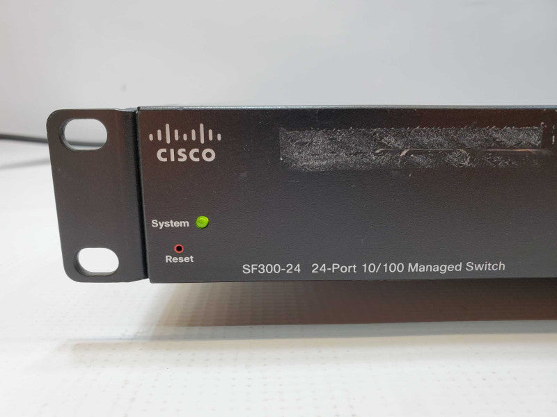 Cisco SF300-24 24-Port 10/100 Managed Network Switch SRW224G4P-K9 (